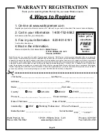 Preview for 25 page of Watts Premier RO-TFM-4SV Installation, Operation And Maintenance Manual