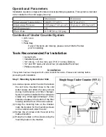 Предварительный просмотр 4 страницы Watts Premier WP-1 LCV Installation, Operation And Maintenance Manual