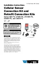 Watts 009-FS Installation Instructions Manual preview