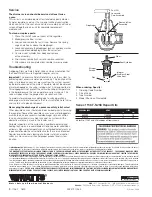 Preview for 2 page of Watts 1156F Series Installation Instructions