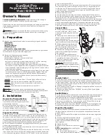 Предварительный просмотр 1 страницы Watts 500670 Owner'S Manual