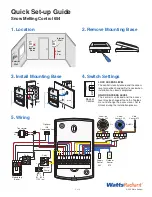 Предварительный просмотр 1 страницы Watts 654 Quick Setup Manual