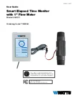 Preview for 1 page of Watts 7100992 User Manual