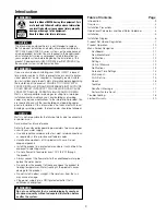 Preview for 3 page of Watts 7100992 User Manual