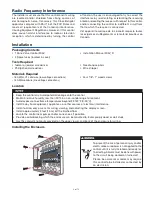 Preview for 3 page of Watts 779655030518 Installation Manual