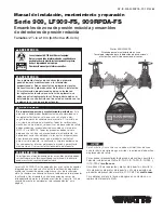 Preview for 9 page of Watts 909 Series Instruction, Installation, Maintenance And Repair Manual