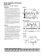 Предварительный просмотр 3 страницы Watts 909Series Manual