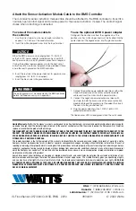 Preview for 4 page of Watts 957-FS Series Installation Instructions Manual