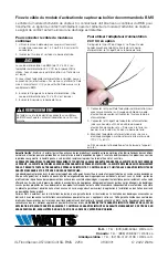 Preview for 8 page of Watts 957-FS Series Installation Instructions Manual