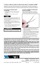 Preview for 12 page of Watts 957-FS Series Installation Instructions Manual