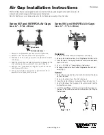 Watts 957 Series Installation Instructions preview