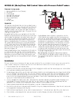 Preview for 2 page of Watts 985GD-20 Installation, Operation And Maintenance Manual