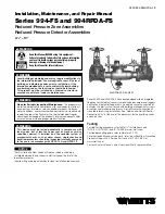 Watts 994-FS Series Instruction, Installation, Maintenance And Repair Manual preview