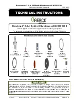 Preview for 1 page of Watts AERCO 58015-04 Technical Instructions