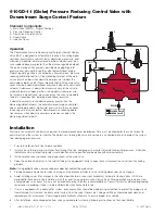 Preview for 2 page of Watts AMES 610GD-11 Installation, Operation And Maintenance Manual