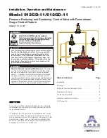 Watts Ames 612GD-11 Installation Operation & Maintenance предпросмотр