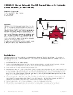 Preview for 2 page of Watts AMES 630GD-01 Installation, Operation And Maintenance Manual