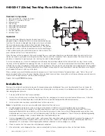 Предварительный просмотр 2 страницы Watts AMES 660GD-17 Installation, Operation And Maintenance Manual