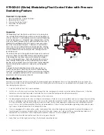 Preview for 2 page of Watts AMES 679GD-20 Installation, Operation And Maintenance Manual