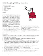 Предварительный просмотр 2 страницы Watts AMES 985GD Installation, Operation And Maintenance Instructions