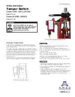 Предварительный просмотр 1 страницы Watts AMES C200 Series Wiring Instructions