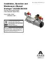 Watts AMES Deringer 20X Installation, Operation And Maintenance Manual preview