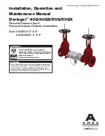 Watts AMES Deringer 40G Installation, Operation And Maintenance Manual preview