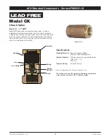 Предварительный просмотр 8 страницы Watts AMES LF680GD-16 Series Manual