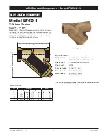 Предварительный просмотр 11 страницы Watts AMES LF680GD-16 Series Manual