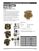 Preview for 7 page of Watts AMES LF681GD Series Manual