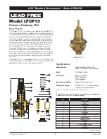 Preview for 12 page of Watts AMES LF681GD Series Manual