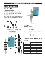 Предварительный просмотр 8 страницы Watts AMES LF685GD-20 Series Manual