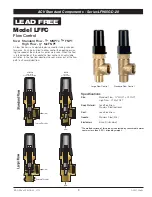 Preview for 9 page of Watts AMES LF685GD-20 Series Manual