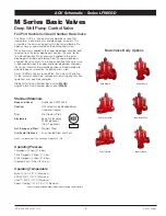 Предварительный просмотр 3 страницы Watts AMES LF685GD Series Installation, Operation And Maintenance Manual