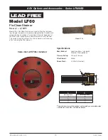 Preview for 10 page of Watts AMES LF920GD Series Specification, Installation, And Adjustments Manual