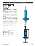 Предварительный просмотр 7 страницы Watts AMES LF960GD-15 Series Installation Manual