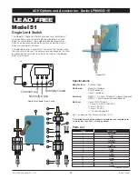 Предварительный просмотр 18 страницы Watts AMES LF960GD-15 Series Installation Manual