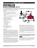 Предварительный просмотр 2 страницы Watts AMES M Series Installation, Operation And Maintenance Manual