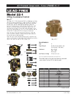 Предварительный просмотр 9 страницы Watts AMES M Series Installation, Operation And Maintenance Manual