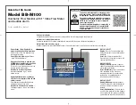 Watts BB-M100 Quick Setup Manual preview