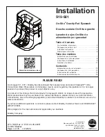 Watts Bradley S19-921 Installation Manual preview