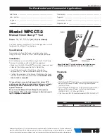 Watts CinchClamp WPCCT-2 Quick Start Manual preview