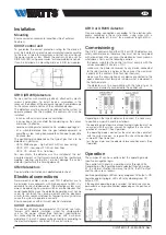 Preview for 4 page of Watts CIVIC1 Installation And Operation Manual