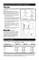 Preview for 5 page of Watts Dormont 2650NPVF36 Installation And Operating Instructions Manual