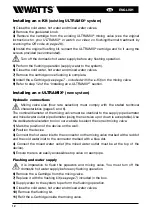 Preview for 40 page of Watts e-ultramix 1" Installation And Operation Manual