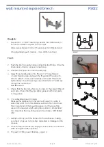 Предварительный просмотр 8 страницы Watts ENWARE FHS001 Installation And Maintenance Instructions Manual