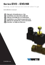 Preview for 1 page of Watts EVO Series Installation And Operation Manual