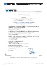 Preview for 10 page of Watts EVO Series Installation And Operation Manual