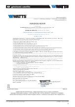 Предварительный просмотр 11 страницы Watts EVO Series Installation And Operation Manual