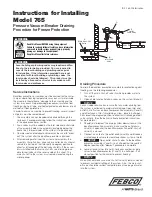 Preview for 1 page of Watts FEBCO 765 Instructions For Installing